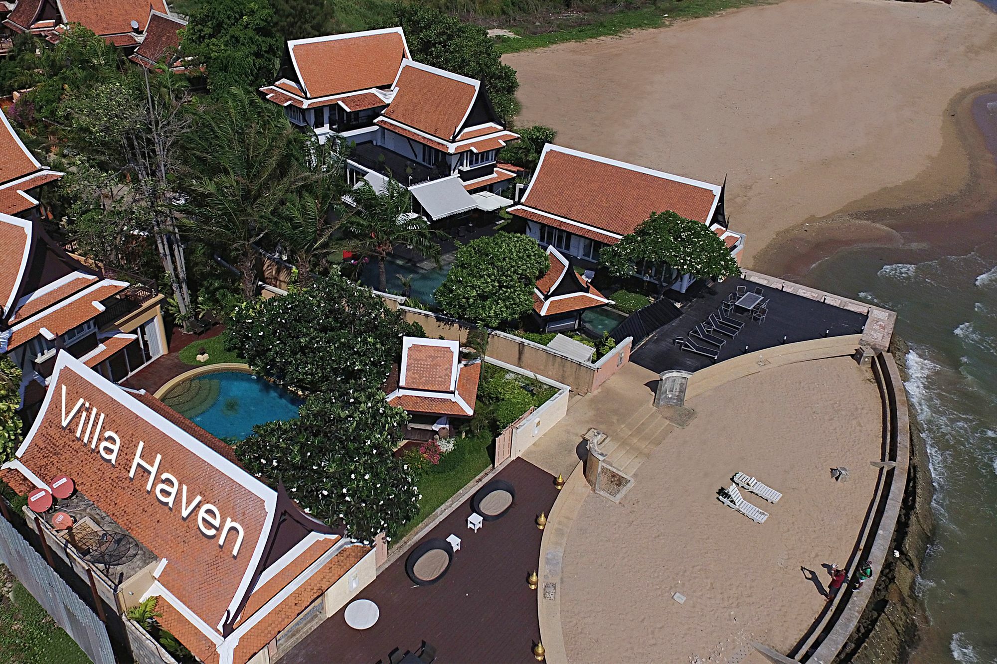 Villa Haven Praia de Jomtien Exterior foto