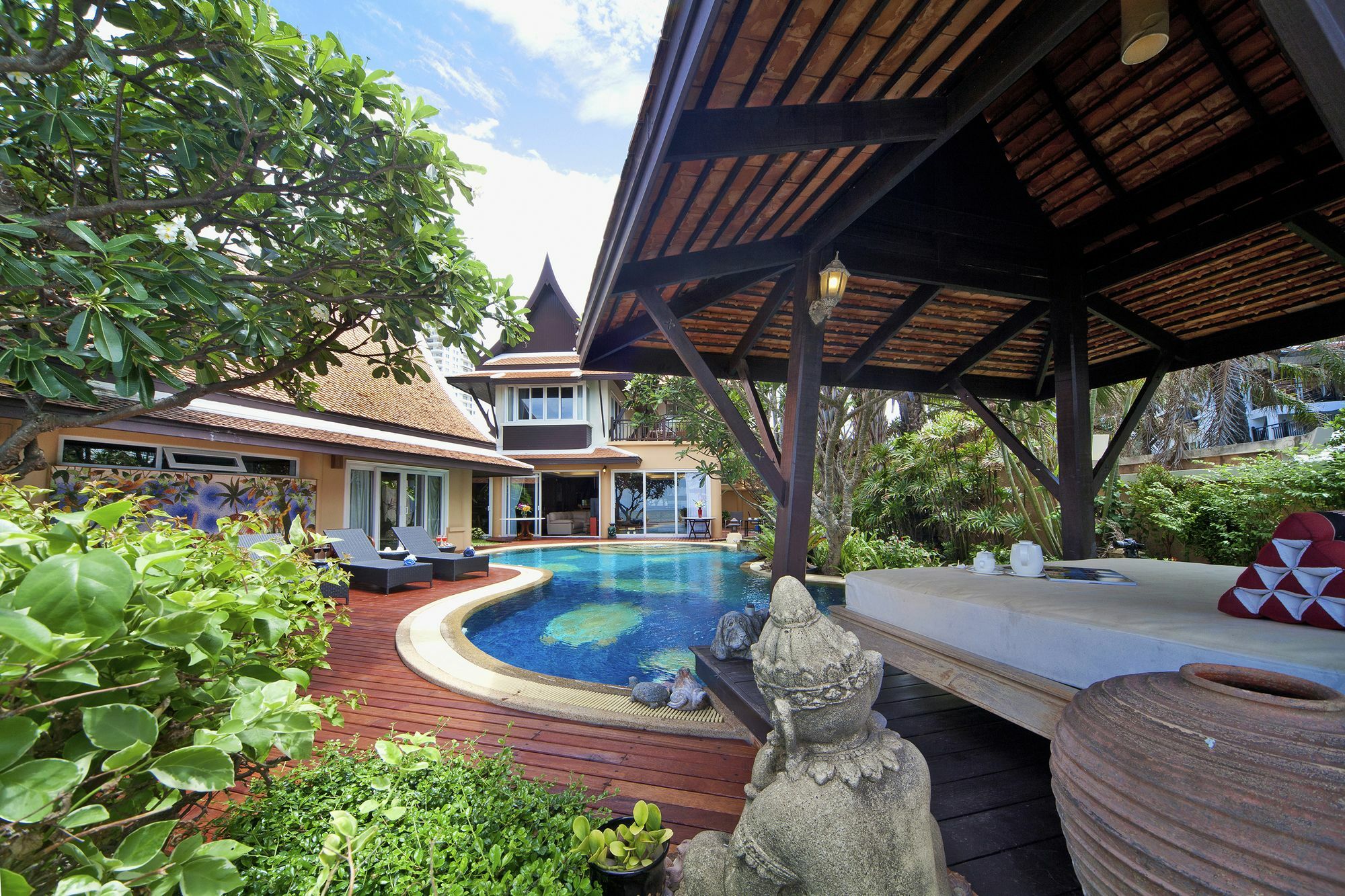 Villa Haven Praia de Jomtien Exterior foto